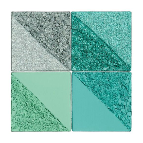 $5❤️🔥 Juvia’s Place The Rebel MINT Quad Eyeshadow Palette 👁️ NEW - Picture 2 of 6